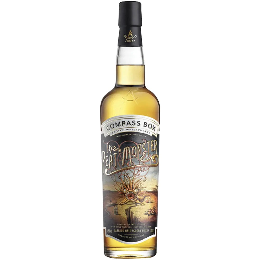 Compass Box Peat Monster Blended Malt Scotch Whisky - Whiskey Pros