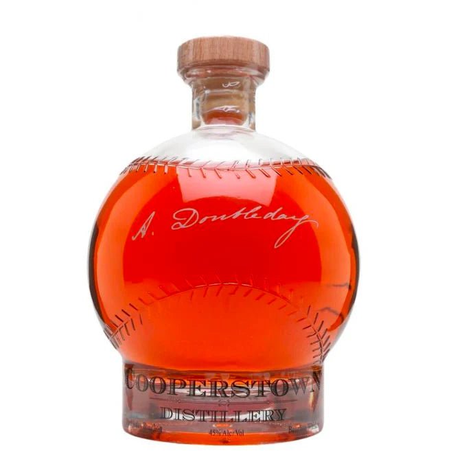 Cooperstown Doubleday Baseball Bourbon Whiskey - Bottles2Gift