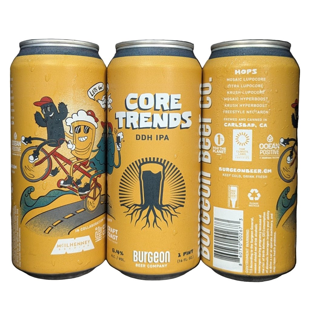 Core Trends DDH IPA - Burgeon Brewing x McIlhenney Brewing x Craft Coast Beer & Tacos - Bottles2Gift