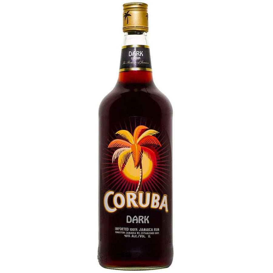 Coruba Jamaican Dark Rum 1 Liter - Bottles2Gift