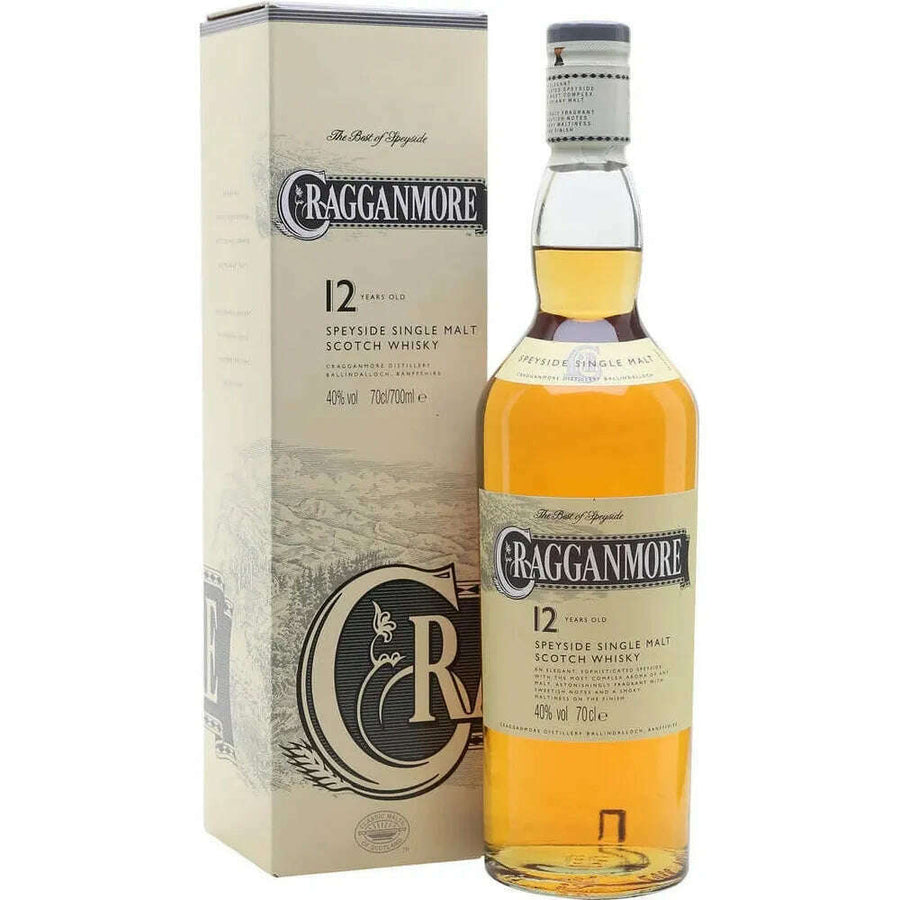 Cragganmore 12 Year Single Malt Scotch Whisky - Bottles2Gift