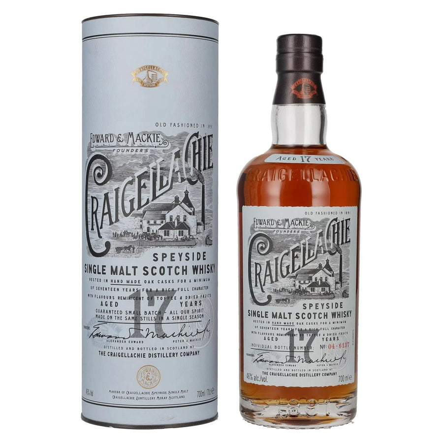 Craigellachie 17 Year Old Single Malt Scotch Whisky - Bottles2Gift