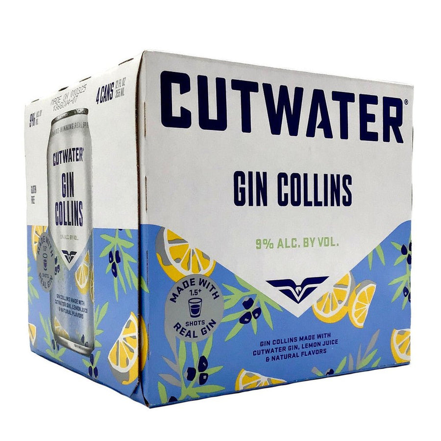 Cutwater Cocktails - Gin Collins - 4 Pack - Bottles2Gift