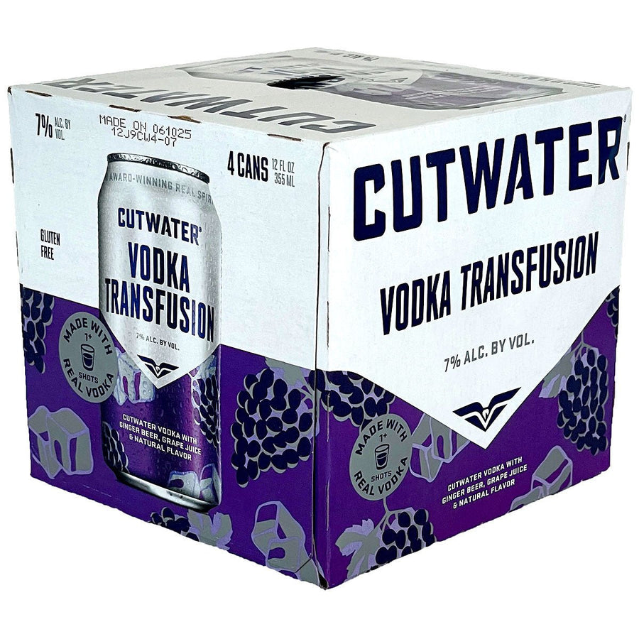Cutwater Cocktails - Vodka Transfusion - 4 Pack - Bottles2Gift