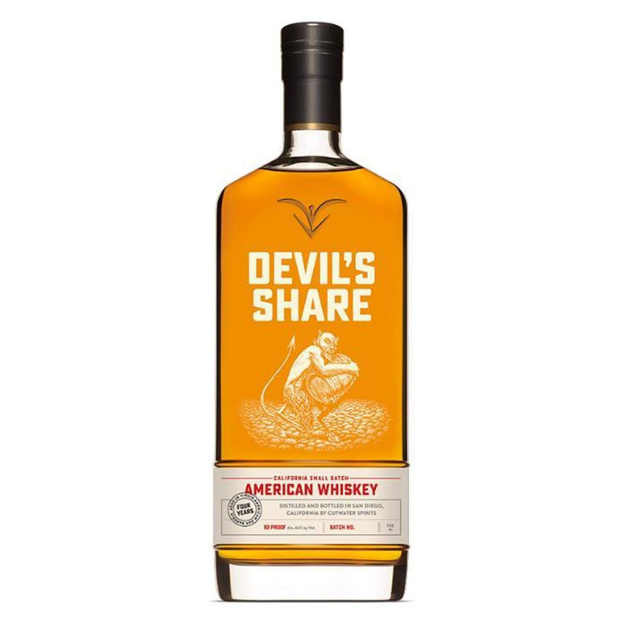 Cutwater Devil's Share California Small Batch American Whiskey (Batch 9) - Bottles2Gift