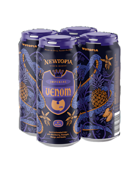 Venom Hard Cyder by Newtopia Cyder x The Wu-Tang Clan (Single Can)