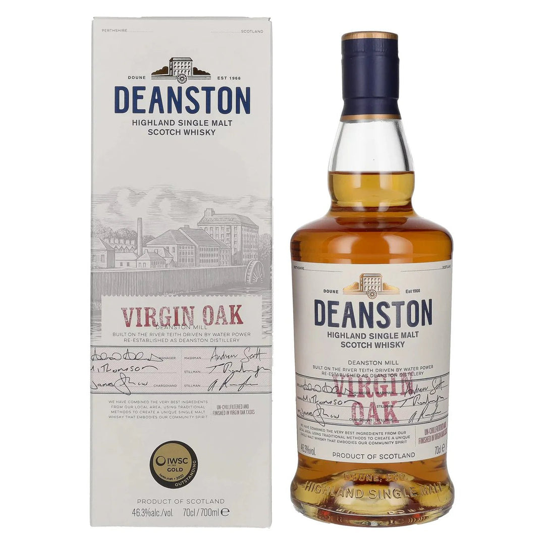 Deanston Single Malt Scotch Finished In Virgin Oak - Bottles2Gift