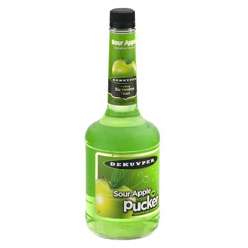Dekuyper Sour Apple Pucker (750ml) - Bottles2Gift
