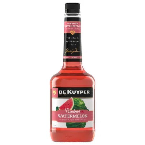 Dekuyper Sour Watermelon Pucker (750ml) - Bottles2Gift