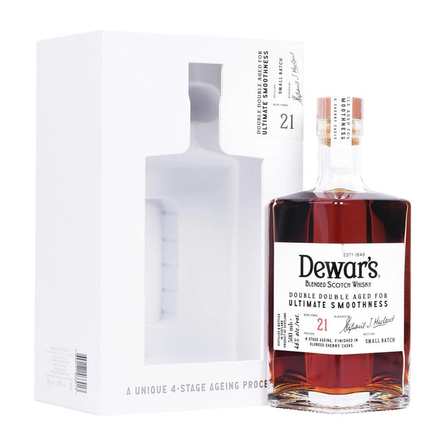 Dewar's Double Double Aged 21 Yr Blended Scotch Whisky 750ml - Bottles2Gift