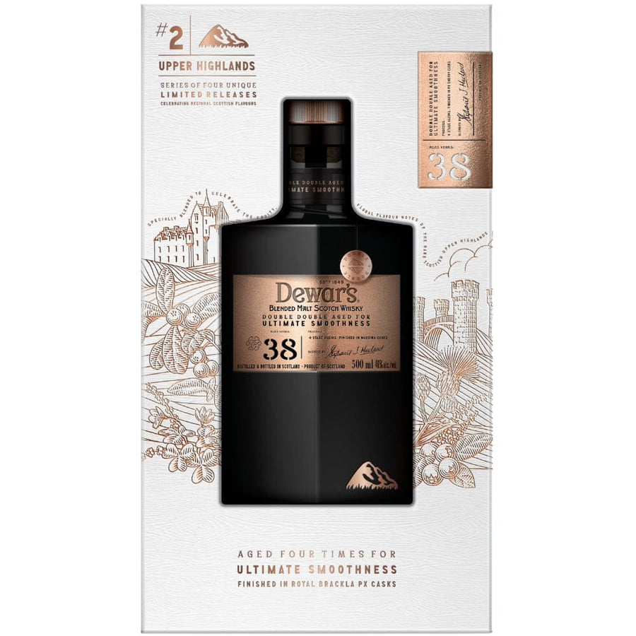 Dewar's Double Double Aged 38 Year Blended Scotch Whisky 375ml - Bottles2Gift