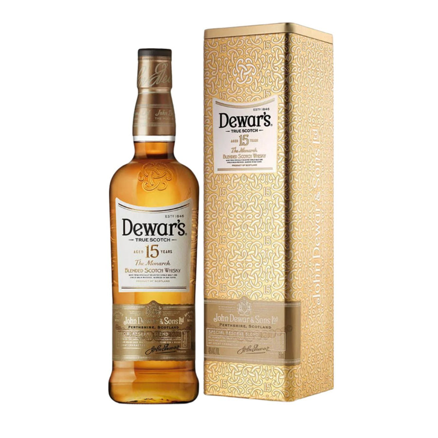 Dewar's The Monarch 15 Year Blended Scotch Whisky 1 Liter - Bottles2Gift