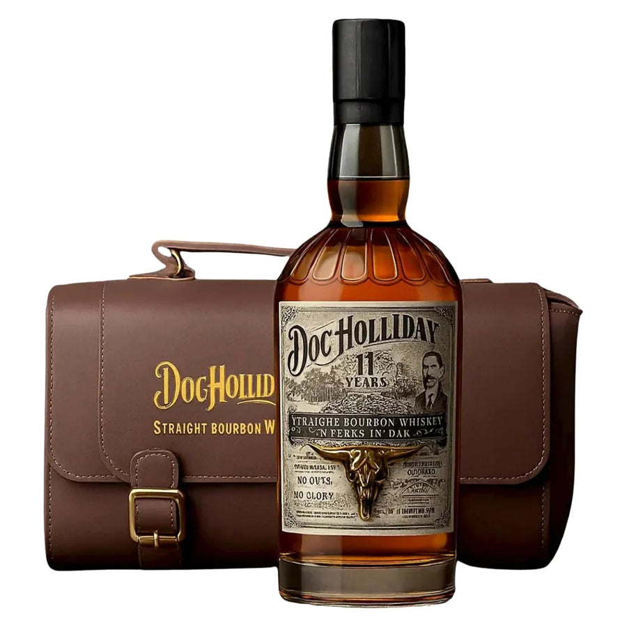 Doc Holliday 13 Year Straight Bourbon Whiskey – Limited Edition Physician’s Bag Collector’s Set - Bottles2Gift
