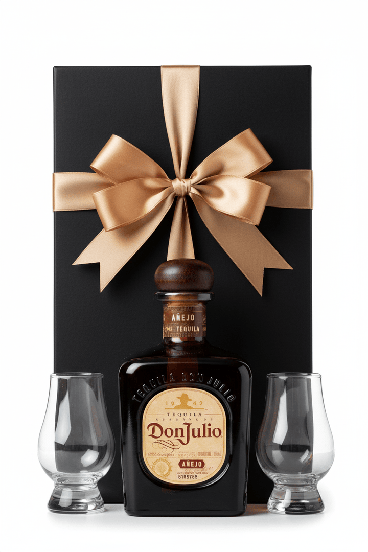 Don Julio Anejo Gift Box Set W/ 2 Glencairn Glasses - Bottles2Gift