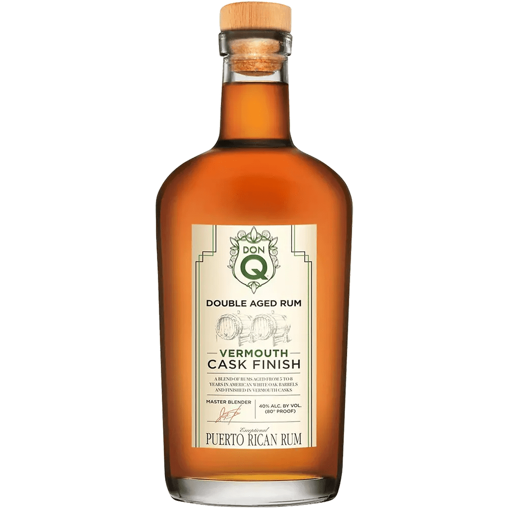Don Q Double Aged Vermouth Cask Finish Rum 750ml - Bottles2Gift