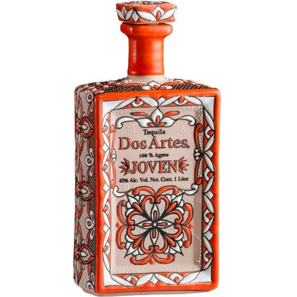 Dos Artes Joven Ceramic Bottle Tequila 1L