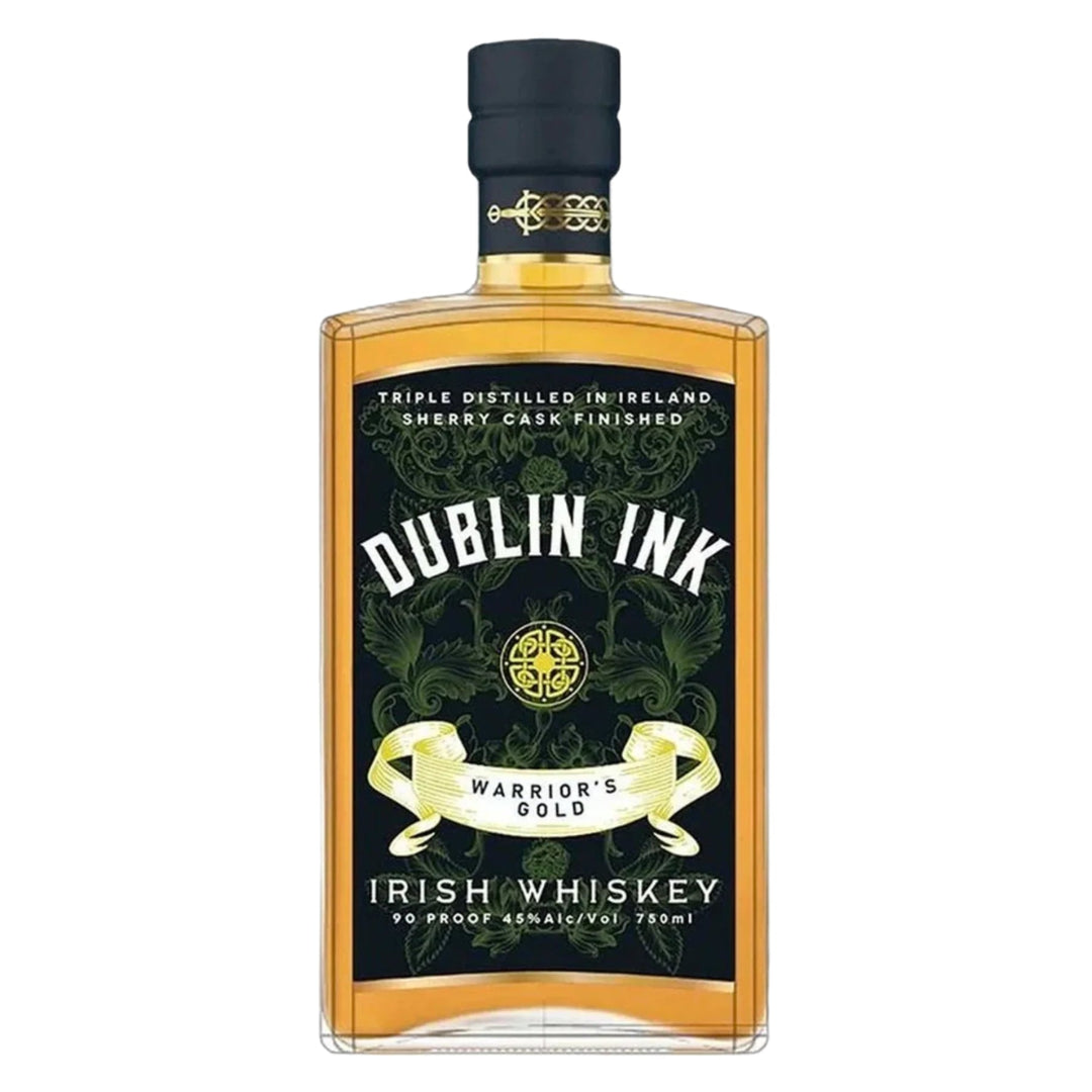 Dublin Ink Warrior's Gold Sherry Cask Irish Whiskey - Bottles2Gift