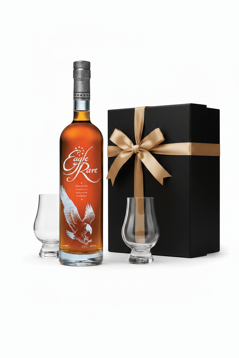 Eagle Rare 10 Year Kentucky Straight Bourbon Whiskey Gift Set - Bottles2Gift