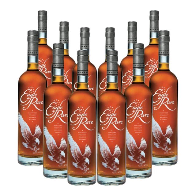 Eagle Rare 10 - Year Old Kentucky Straight Bourbon Whiskey 12 - Pack Bottle Bundle ( Full Case ) - Bottles2Gift