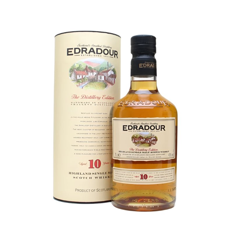 Edradour 10 Year Single Malt Scotch Whisky - Bottles2Gift