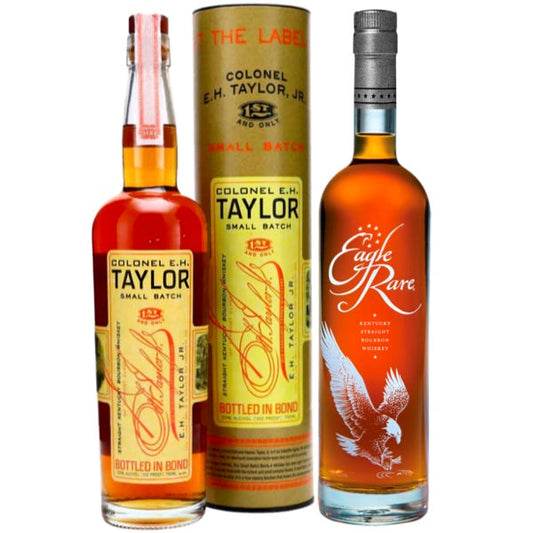 Colonel E.H. Taylor, Jr. Small Batch & Eagle Rare Bourbon Whiskey Combo