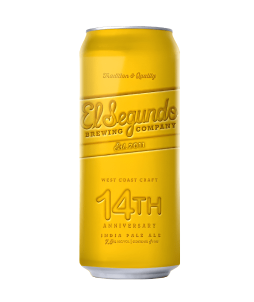 El Segundo Brewing Co - 14th Anniversary West Coast IPA - Bottles2Gift