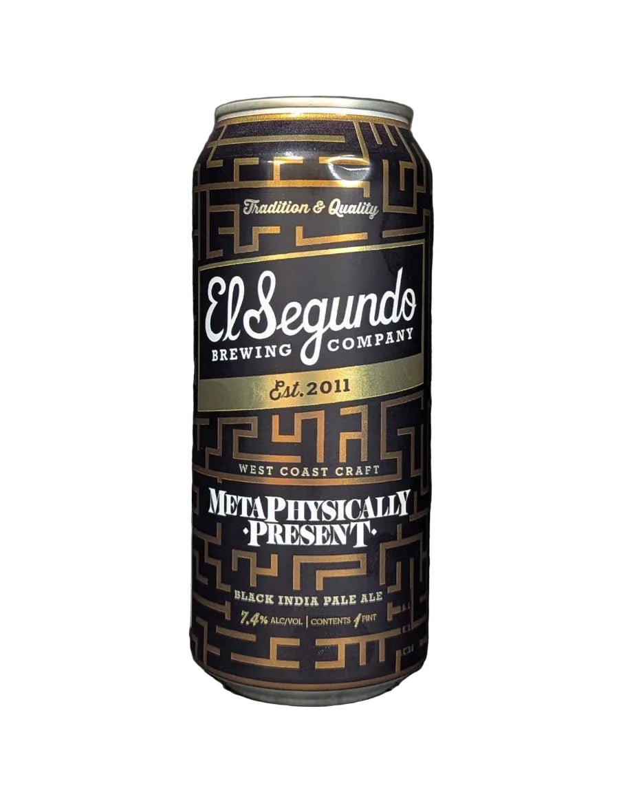 El Segundo Brewing Co. – Metaphysically Present Black IPA - Bottles2Gift