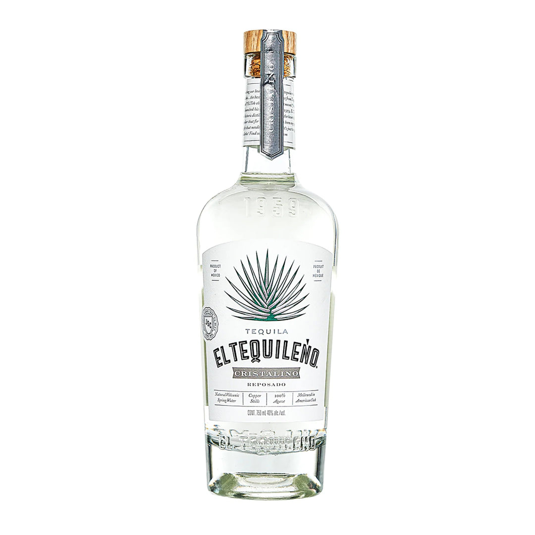 El Tequileno Reposado Cristalino Tequila 750ml - Bottles2Gift