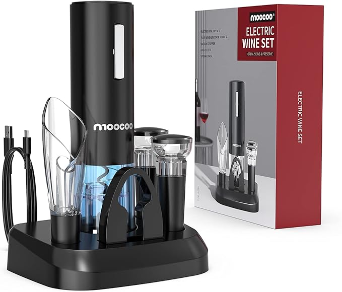 Electric Wine Opener Set - Bottles2Gift