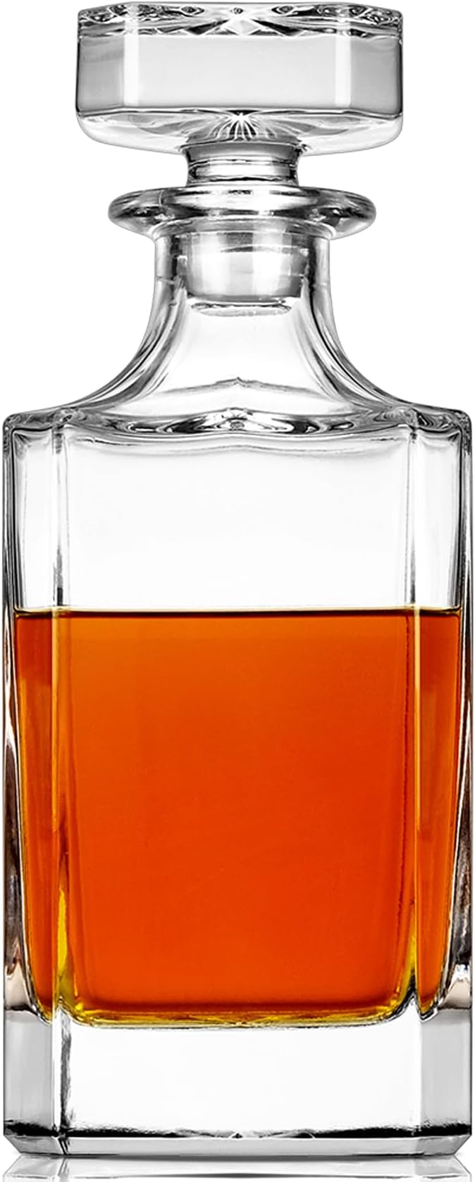Elegant Crystal Decanter with Stopper - Bottles2Gift
