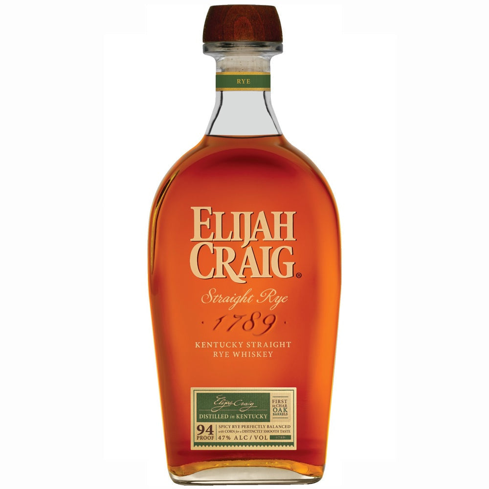 Elijah Craig Kentucky Straight Rye Whiskey