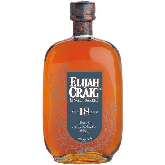 Elijah Craig 18 Year Old 2020 Single Barrel Kentucky Straight Bourbon Whiskey - Whiskey Pros