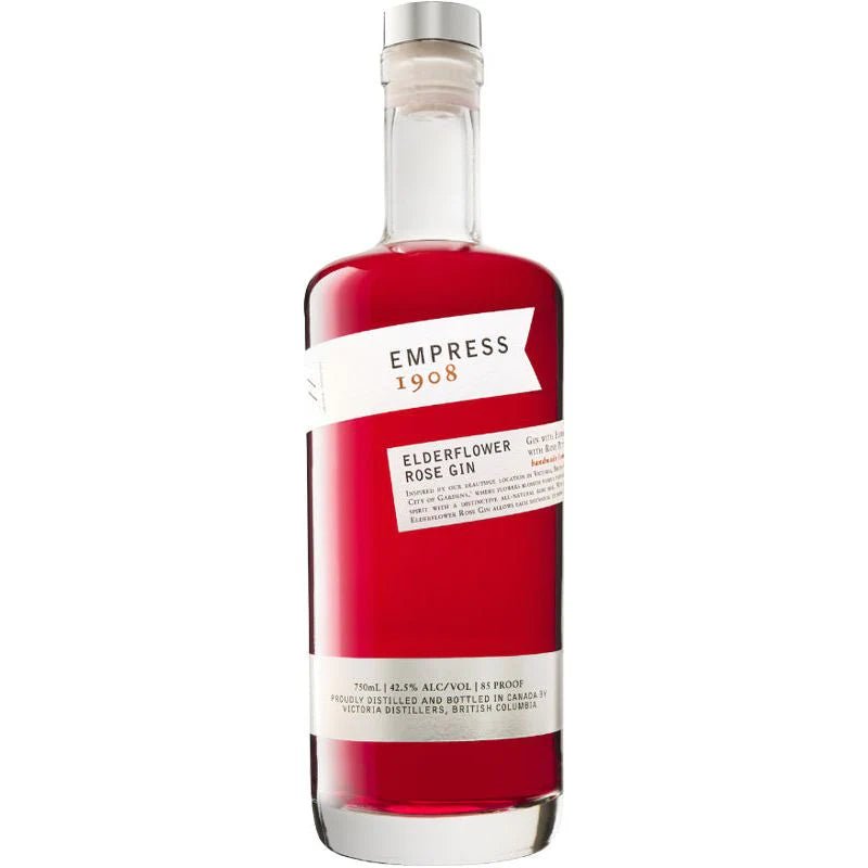 Empress 1908 Elderflower Rose Gin - Bottles2Gift