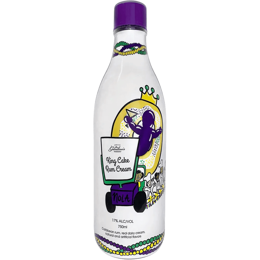 Gambinos King Cake Rum Cream 750ml - Bottles2Gift