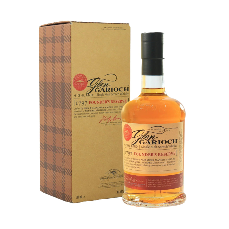 Glen Garioch 1797 Founder’s Reserve Single Malt Scotch Whisky - Bottles2Gift