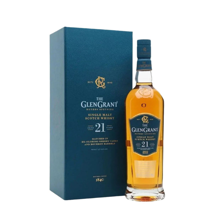Glen Grant 21 Year Single Malt Scotch Whisky - Bottles2Gift