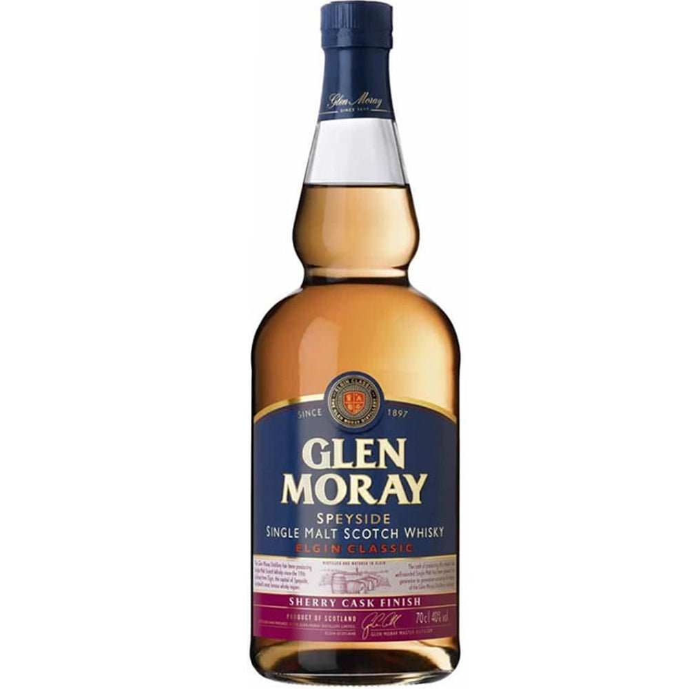 Glen Moray Sherry Cask Single Malt Scotch Whiskey 750ml - Bottles2Gift