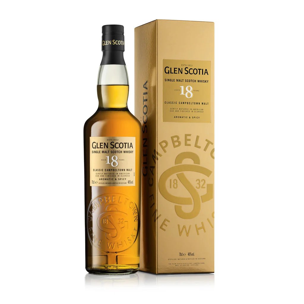 Glen Scotia 18 Year Single Malt Scotch Whisky - Bottles2Gift