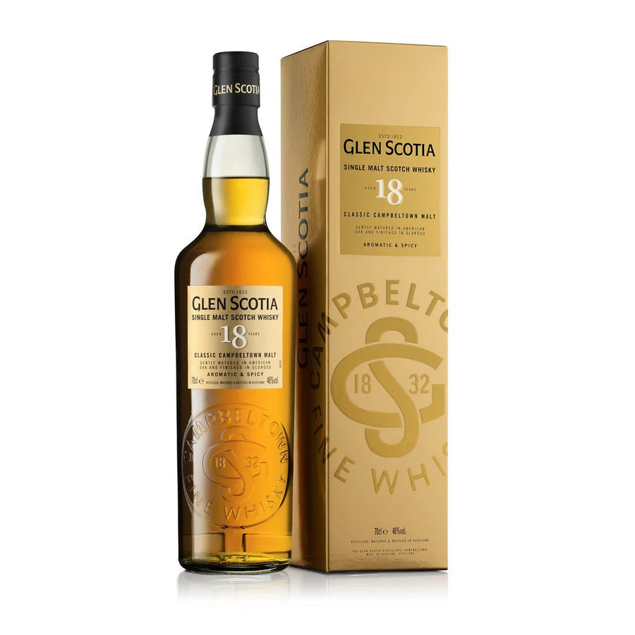 Glen Scotia 18 Year Single Malt Scotch Whisky - Bottles2Gift