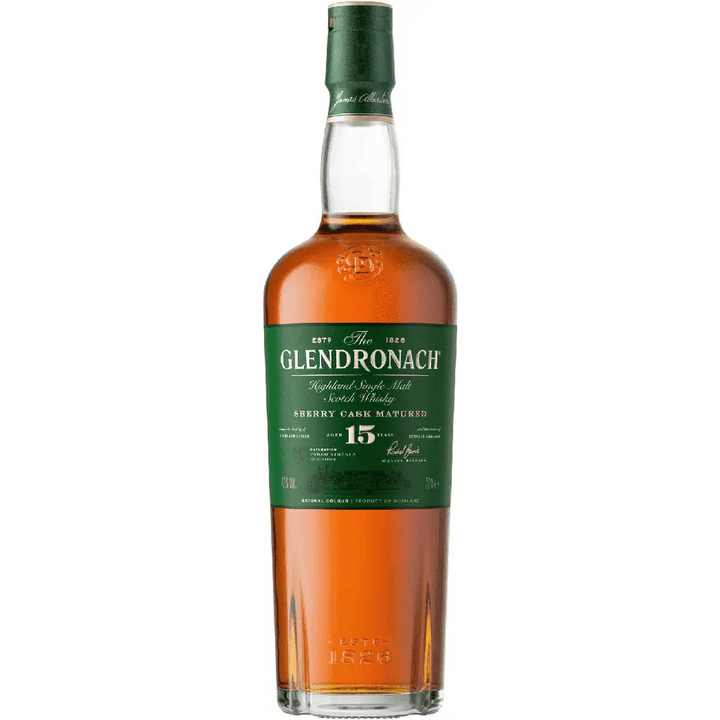 GlenDronach 15 Year Old Single Malt Scotch Whisky - Bottles2Gift