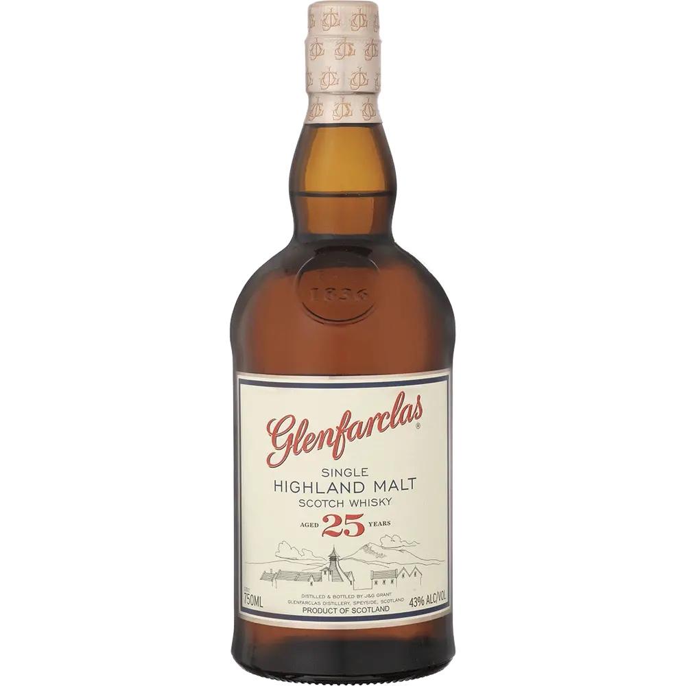 Glenfarclas 25 Year Old Single Malt Scotch Whisky - Bottles2Gift