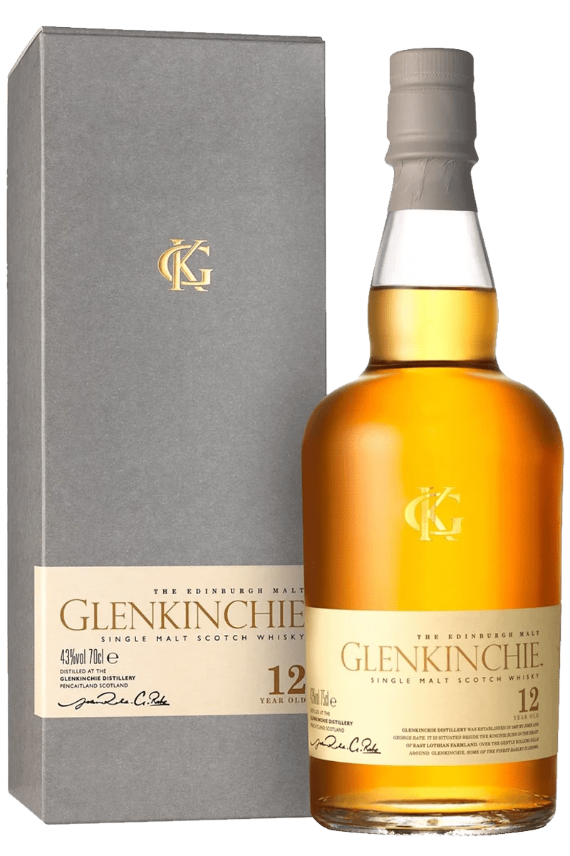 Glenkinchie 12 Year Old Single Malt Scotch Whisky - Bottles2Gift