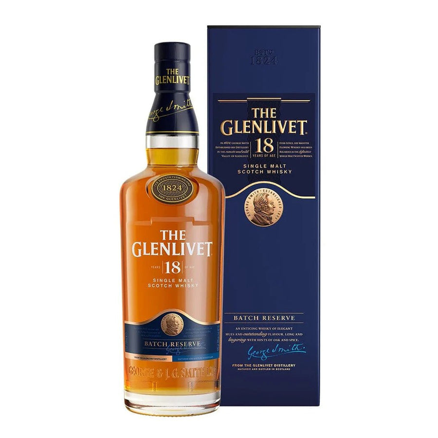 Glenlivet 18 Year Old Single Malt Scotch Whisky - Bottles2Gift