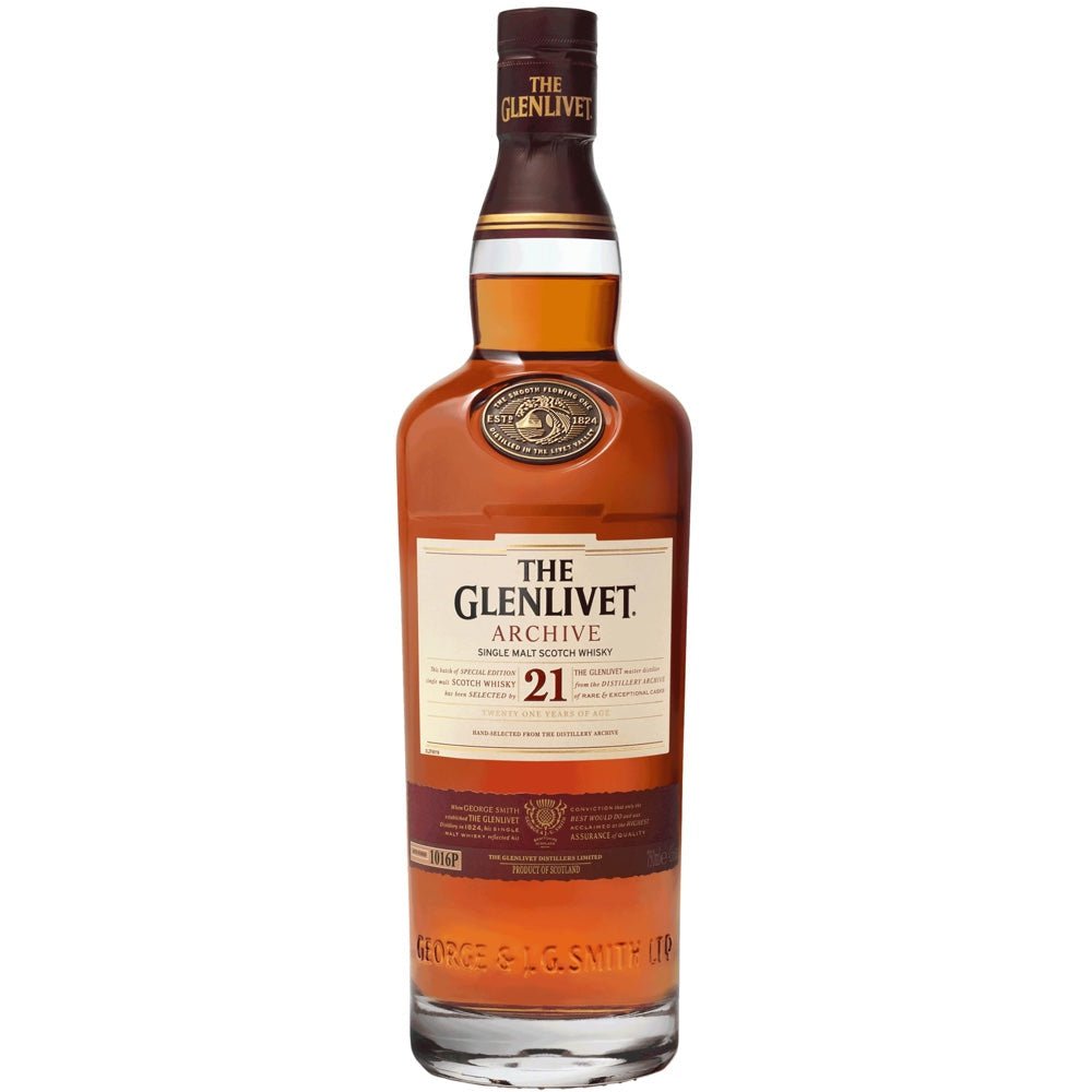 Glenlivet 21 Year Old The Archive Single Malt Scotch Whisky - Bottles2Gift