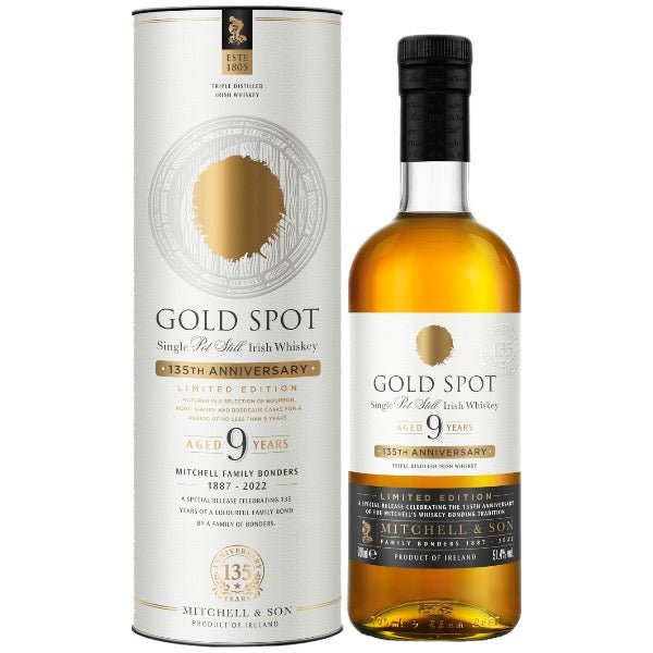 Gold Spot 9 Year Old Single Pot Still Irish Whiskey - Bottles2Gift