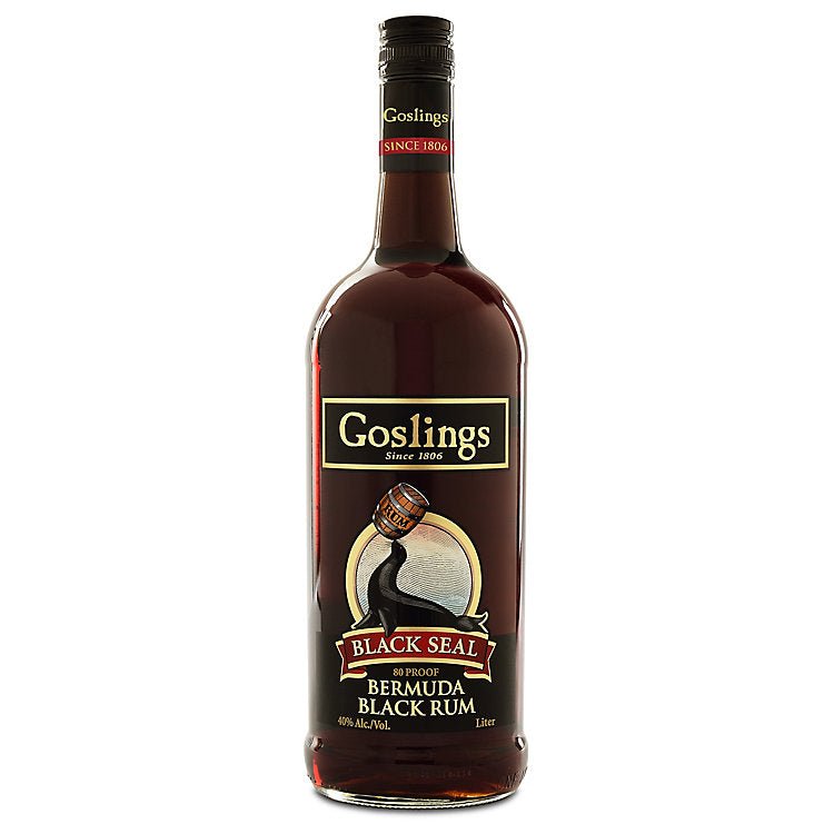 Goslings Black Seal Black Rum 750ml - Bottles2Gift