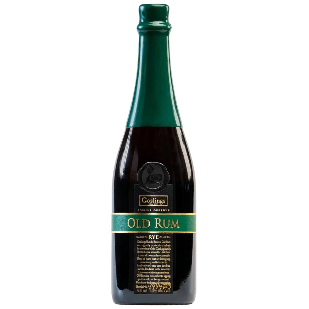 Goslings Old Rum Family Reserve Barrel Rye Finish Bermuda Rum - Bottles2Gift
