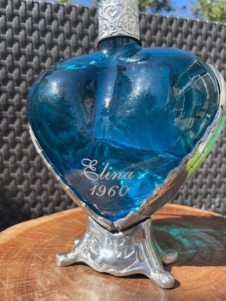 Grand Love Blue Heart Bottle Blanco Tequila - Bottles2Gift
