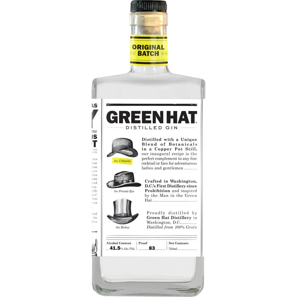 Green Hat Classic Gin - Bottles2Gift