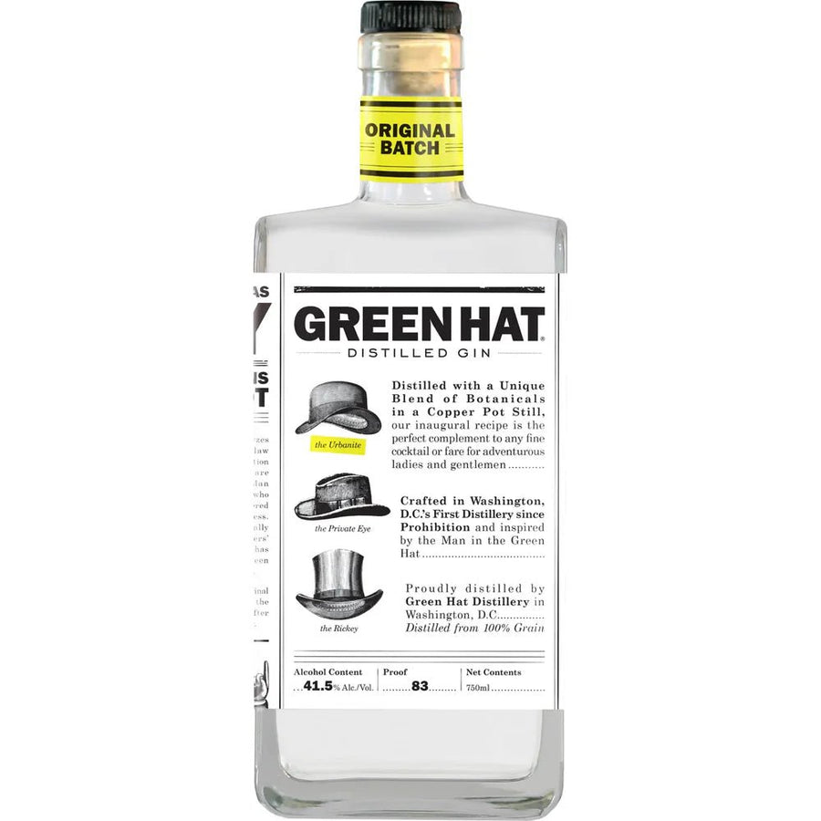 Green Hat Classic Gin - Bottles2Gift
